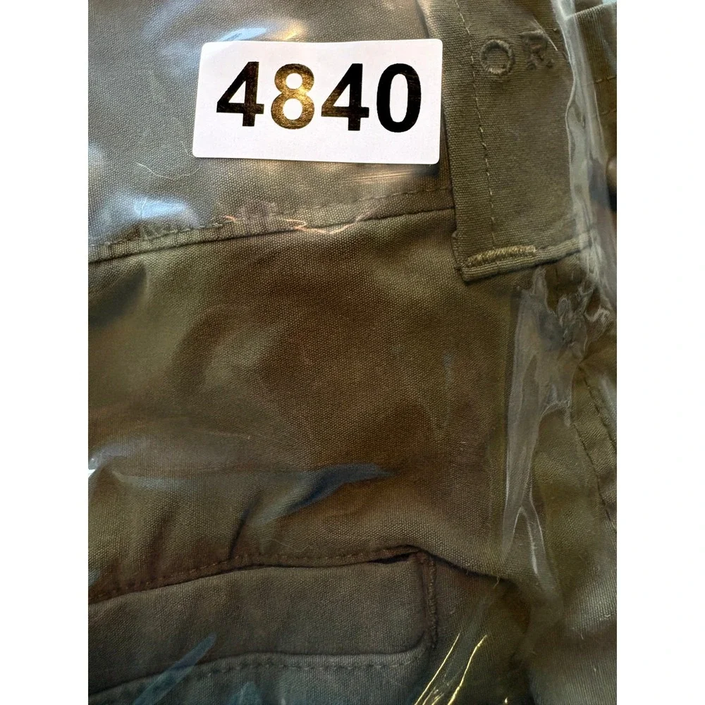 Orvis Cargo Shorts Mens 40 Olive Green Lightweight Relaxed Fit Workwear Durable